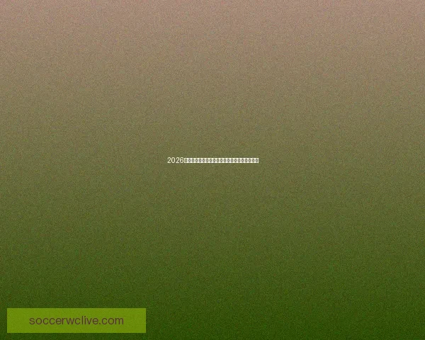 2026世界杯晋级规则全解析及各大球队晋级机会预测